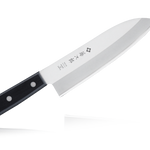 Tojiro Coltelli giapponesi per cucina Western Knife – Acciaio al Carbonio VG10 3 strati – Lama Ultra Affilata – Manico Eco Legno – Originali giapponesi Santoku 170 mm (F-311)
