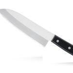 Tojiro Coltelli giapponesi per cucina Western Knife – Acciaio al Carbonio VG10 3 strati – Lama Ultra Affilata – Manico Eco Legno – Originali giapponesi Santoku 170 mm (F-311)