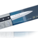 Tojiro Coltelli giapponesi per cucina Western Knife – Acciaio al Carbonio VG10 3 strati – Lama Ultra Affilata – Manico Eco Legno – Originali giapponesi Multiuso 135 mm (F-313)