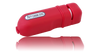 Afilador para cuchillos TOJIRO (FK-436), tamaño 110x35x25 mm, material plástico, rojo