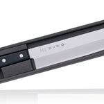 Tojiro Coltelli giapponesi per cucina Western Knife – Acciaio al Carbonio VG10 3 strati – Lama Ultra Affilata – Manico Eco Legno – Originali giapponesi Nakiri (para Verduras) 165 mm (F-310)