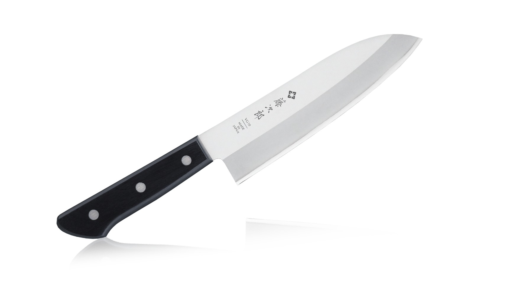 Cuchillo japonés Santoku Tojiro Basic 170 mm (F-316)