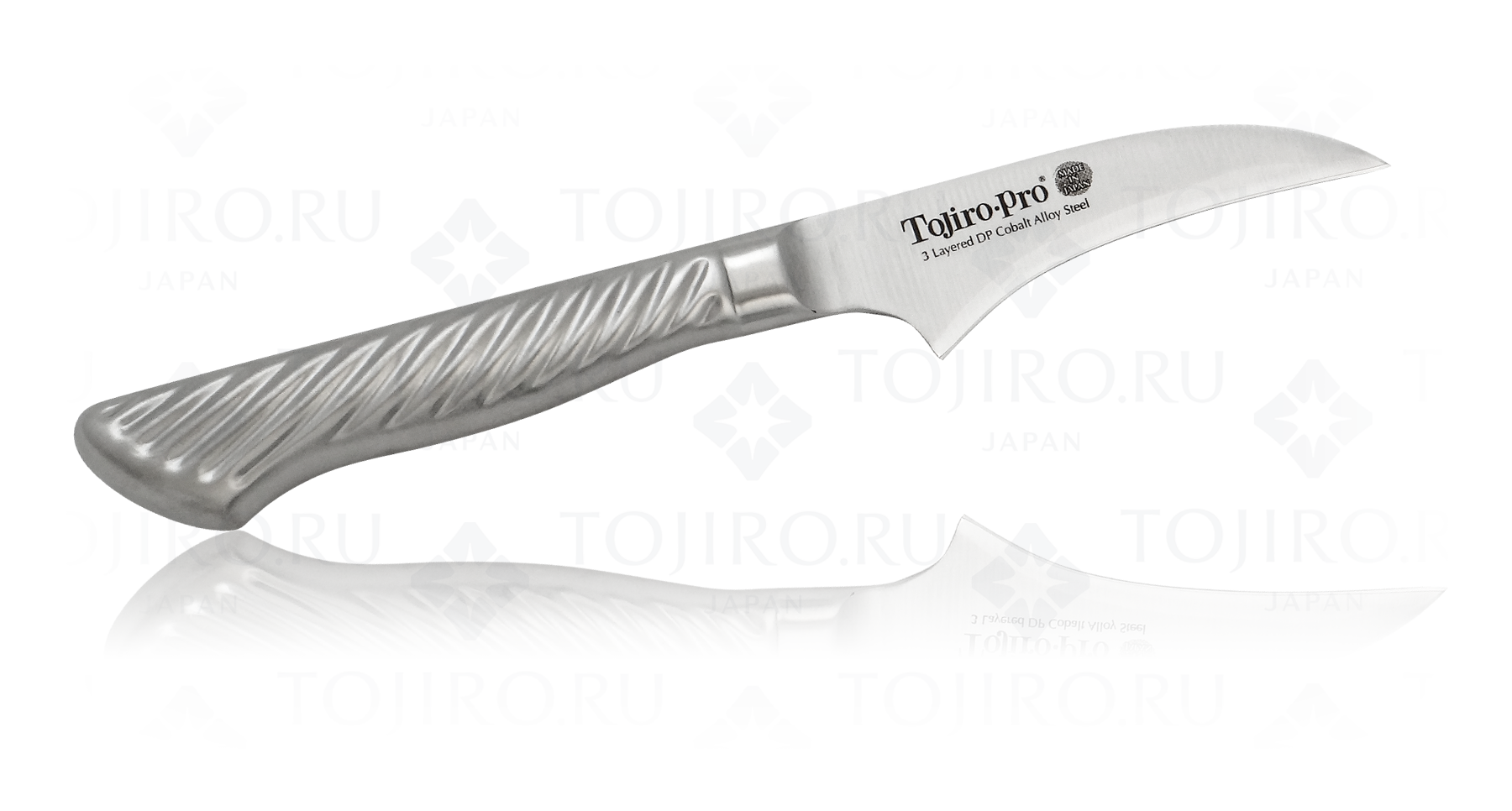 Cuchillo japonés para frutas y verduras Tojiro Pro 70 mm (F-843)