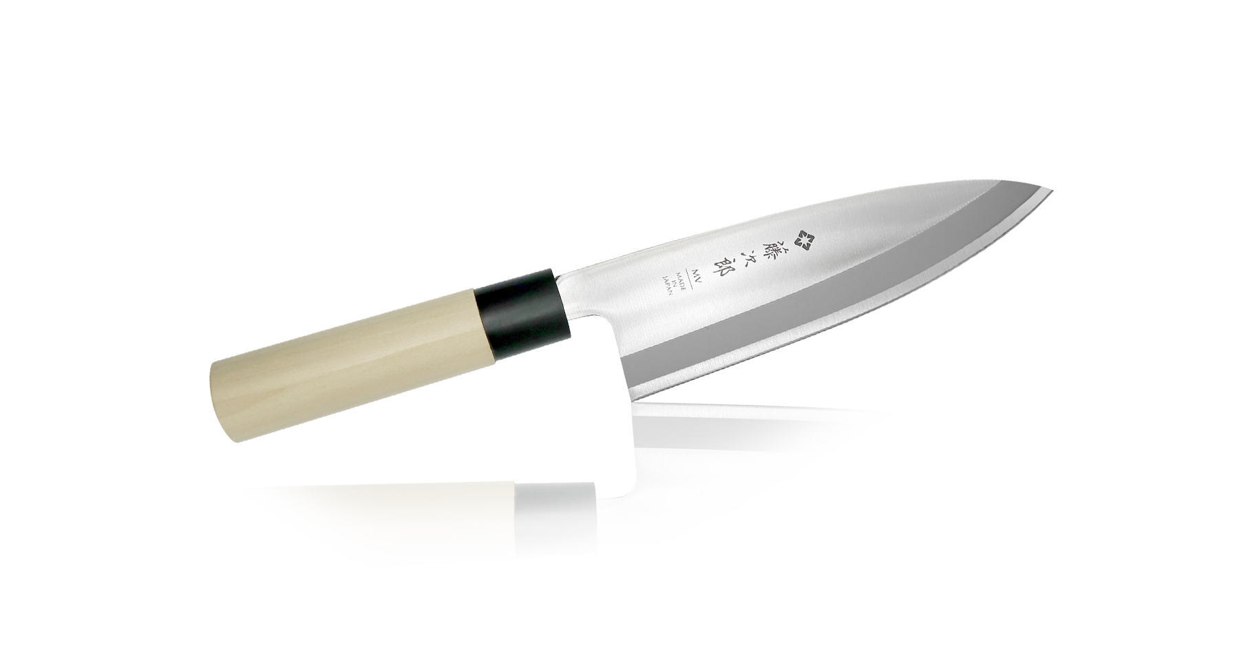 Cuchillo Deba Chef Japanese Profesionales para Pescado, Sushi y Sashimi TOJIRO - 18 cm (F-1055)