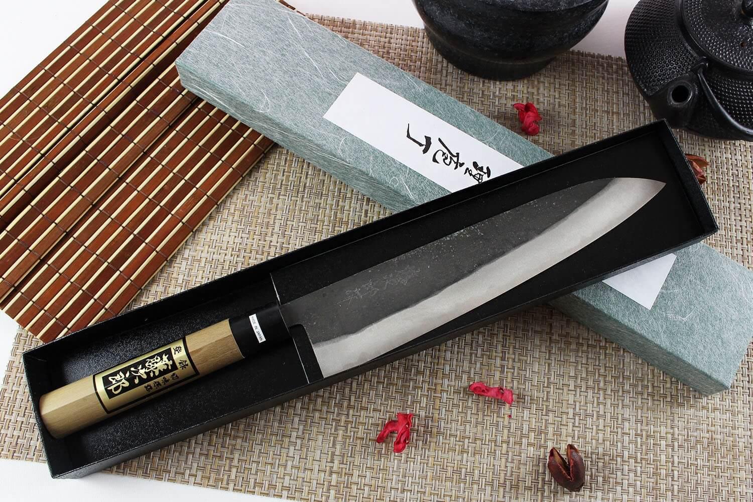 Coltello professionale giapponese Tojiro - Santoku per sushi, sashimi
