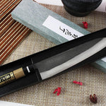 Tojiro Cuchillo Japones Profesionales - Santoku para sushi, sashimi, carne, pescado y verduras - 21 cm (F-694)